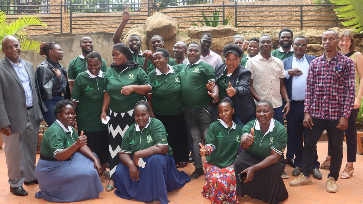 Paid to Poop stakeholders during a stakeholder meeting in Kampala, June 2023.
