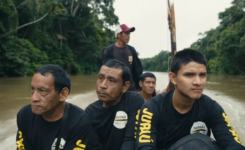 Screenshot of the documentary The territory.